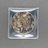 Estate 0.9 Silver 1981 US Morgan Dollar Choice Attractive Patina & Reverse Toning AU/XF