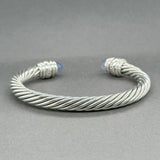 Estate David Yurman SS 14 Moonstone & Iolite Renaissance Bracelet