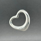 Estate Tiffany & Co. Peretti SS 27mm Open Heart Pendant