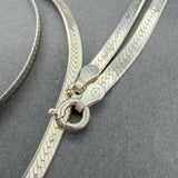 Estate SS 3.3mm 24” Herringbone Chain