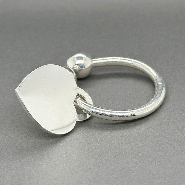 Estate Tiffany & Co. SS Please Return To Heart Key Ring