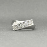 Estate 14K W Gold 0.74ctw J-K/SI2-I1 Diamond Ring