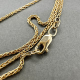 Estate 14K Y Gold 1.47mm 21” Wheat Chain