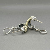 Estate David Yurman SS 14 Metro Clip Earrings