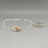 Estate Tiffany & Co. SS 1837 Interlocking Circle Bracelet