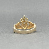 Estate 14K Y Gold Claddagh Ring