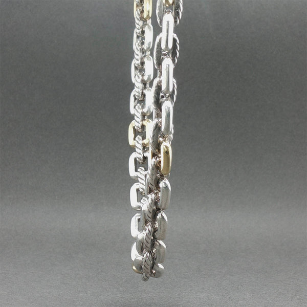 Estate David Yurman SS 18 Square Link 15.75” Chain