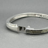 Estate SS Marcasite Bangle Bracelet