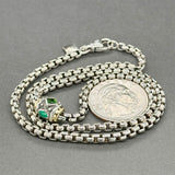 Estate David Yurman SS 18 0.60ctw Gemstones Renaissance Station Necklace