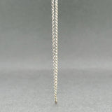 Estate 14K W Gold 1.1mm 16.5” Rolo Chain