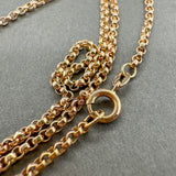 Estate 14K R Gold 1.9mm 24” Rolo Chain