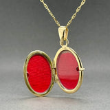 Estate 14K Y Gold Locket Pendant