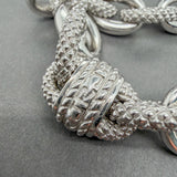 Estate Judith Ripka SS Cable Link Bracelet