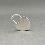 Estate Tiffany & Co. SS Heart Lock Pendant
