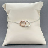 Estate Tiffany & Co. SS 1837 Interlocking Circle Bracelet