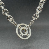 Estate Tiffany & Co. SS Atlas Toggle Necklace