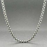 Estate David Yurman SS 14 3.7mm 16” Round Box Chain