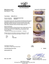 Estate 14K W Gold 1.70ctw Diamond Eternity Ring