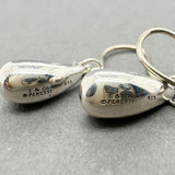 Estate Tiffany & Co. SS Peretti Teardrop Dangle Earrings