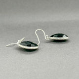Estate Ippolita SS 19.60ctw Onyx Rock Candy Drop Earrings