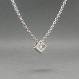 Estate Charriol 18K W Gold 0.23ctw Diamond Alor Pendant