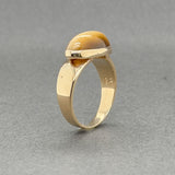 Estate 14K Y Gold Tiger’s Eye Ring