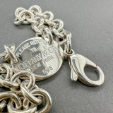 Estate Tiffany & Co. SS Oval Tag Bracelet