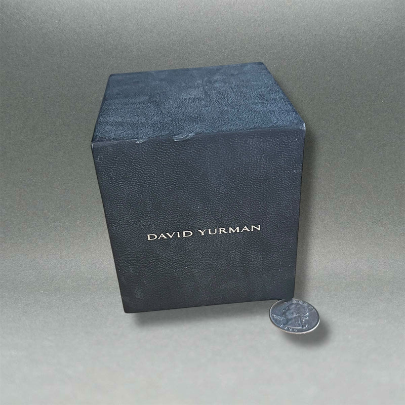 Estate David Yurman Earring Box w. Pouch (EMPTY)