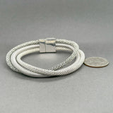Estate Michael Dawkins SS Triple Bracelet