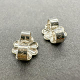 Estate Tiffany & Co. Picasso SS Olive Leaf Hoop Earrings