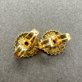Estate Tiffany & Co. 18K Y Gold 7mm Akoya Pearl Stud Earrings