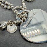 Estate Tiffany & Co. SS Heart Tag 34” Necklace