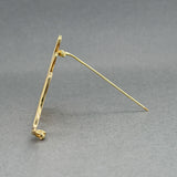 Estate Tiffany & Co. Picasso 18K Y Gold Scribble Pin