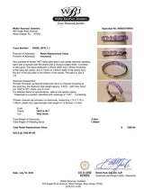 Estate 14K W Gold 0.40ctw Diamond Anniversary Ring