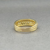 Estate 18K Y Gold 1.12ctw F-G/VS2-SI1 Diamond Jose Hess Diamond Ring