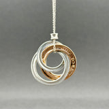 Estate Tiffany & Co. SS 1837 Interlocking Circles Pendant