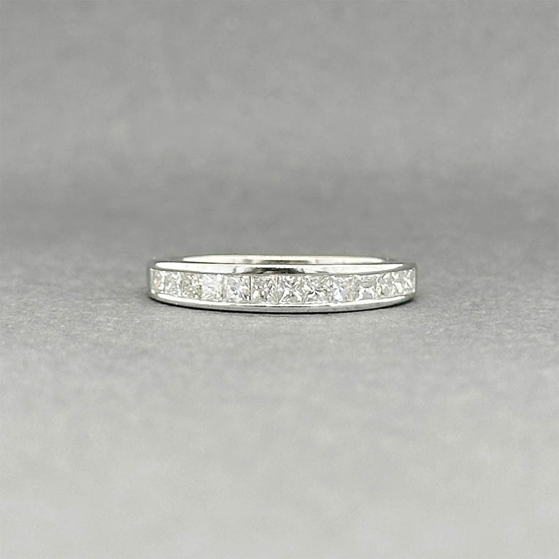 Estate 14K W Gold 0.40ctw Diamond Anniversary Ring