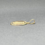 Estate 14K Y Gold Miraculous Medal Pendant