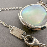 Estate Ippolita SS Mother of Pearl Doublet Rock Candy Pendant