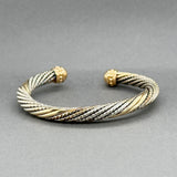 Estate SS 14 Twisted Cuff Bracelet