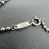 Estate Tiffany & Co. SS Makers Dogtag Pendant
