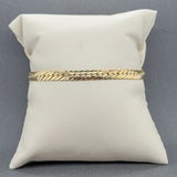 Estate 14K Y Gold 4.9mm Curb Link Bracelet