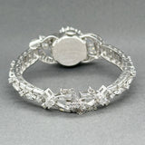 Estate Hamilton Platinum 10.10ctw Diamond Women’s Manual Watch