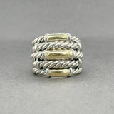 Estate David Yurman SS 14 Metro 5 Row Ring
