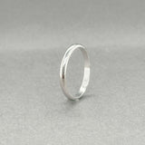 Estate 14K W Gold 2.3mm Polished Ring