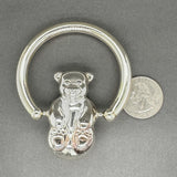 Estate Tiffany & Co. SS Teddy Bear Rattle