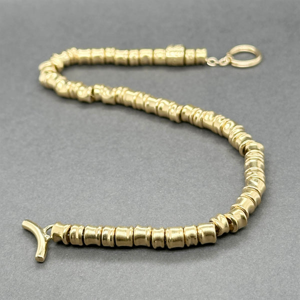 Estate Links of London 18K Y Gold Beaded Bracelet