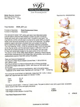 Estate 14K Y Gold Akoya Pearl & 0.20ctw Diamond Ring