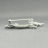 Estate SS Dachshund Pin
