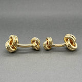 Estate Tiffany & Co. 18K Y Gold Love Knot Cufflinks